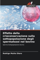 Effetto della crioconservazione sulla sottopopolazione degli spermatozoi nel bovino (Italian Edition) 6207204255 Book Cover