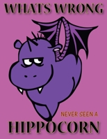 HippoCorn: Journal and Notebook for Girls Unicorn - Composition Size (8.5"x11") With Lined and Blank Pages, Perfect for Journal, Doodling, Sketching and Notes 1677685190 Book Cover