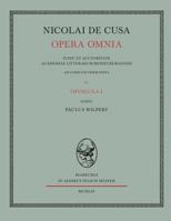Nicolai de Cusa Opera Omnia. Volumen IV. 3787301909 Book Cover