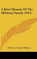 Brief Memoir Of The Mildmay Family 1166472000 Book Cover