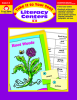 Literacy Centers Take It to Your Seat: Grades 4-6 1557998515 Book Cover