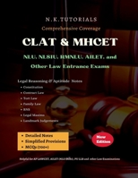 CLAT and MHCET LLB Exams: CLAT & MHCET B0FGDNDYW2 Book Cover
