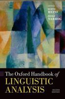 The Oxford Handbook of Linguistic Analysis 0199658390 Book Cover