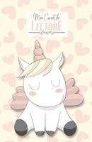 Mon Carnet de Lecture: Ma bibliothèque / Mes livres | 100 fiches de lectures détaillés | Licorne sur fond crème 1707776539 Book Cover