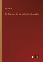 Die Elemente der darstellenden Geometrie 336864095X Book Cover