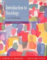Introduction to Sociology: A Text With Readings 0070340277 Book Cover