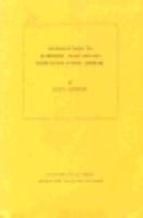 Introduction to harmonic analysis on reductive p-adic groups: Based on lectures by Harish-Chandra at the Institute for Advanced Study, 1971-73 (Mathematical Notes) 069161136X Book Cover