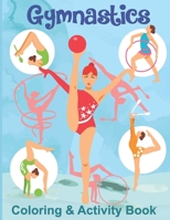 Gymnastics Coloring & Activity Book: Unique hand Drawings | Relaxing Color pages B08YNXQJZV Book Cover