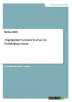 Allgemeiner Sozialer Dienst im Bezirksjugendamt 3668663300 Book Cover