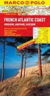 French Atlantic Coast (Dordogne, Aquitaine, Gascogne) Marco Polo Map (Marco Polo Maps) 3829767641 Book Cover
