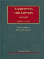 Accounting for Lawyers: Materials on (University Casebook Series) 1566624517 Book Cover