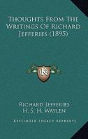 Thoughts from the Writings of Richard Jefferies 1166290158 Book Cover