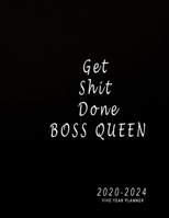 2020-2024 Five Year Planner: 2020-2024 Monthly Planner 8.5 x11 60 Months Calendar Featuring 2020-2024 Calendar Weekly Planner Monthly Schedule ... Schedule Organizer Notebook Journal For All) 1692891618 Book Cover