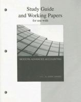 Study Guide/ Working Papers for use with Modern Advanced Accounting 0070299951 Book Cover