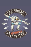 Skateboard Composition: For Skateboarding Lovers journal, Notebook & Diary For Boys Girls Kids 6x9, 120 Pages, Cream Paper 1694886115 Book Cover