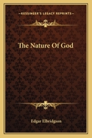 The Nature Of God 1162816716 Book Cover