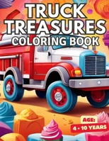 TRUCK TREASURES: Coloring Book (COLOURING BOOK FOR CHILDREN) B0CTK8W2XZ Book Cover