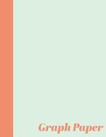 Graph Paper: Cute Notebook in Teal and Coral with Squared Graph Paper 1082177504 Book Cover