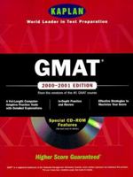 KAPLAN GMAT 2000-2001 WITH CD-ROM 0684870088 Book Cover