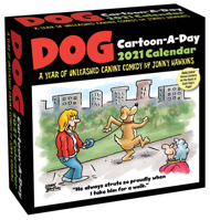 Dog Cartoon-A-Day 2021 Calendar 1524857130 Book Cover