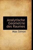 Analytische Geometrie Des Raumes 110401873X Book Cover