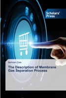 The Description of Membrane Gas Separation Process 6138953819 Book Cover