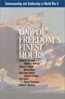 One of Freedom's Finest Hours 091630857X Book Cover