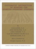 Systematic Instruction in Reading for Spanish-Speaking Students 0398073376 Book Cover