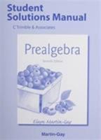 Student Solutions Manual for PreAlgebra with Student Study Pack 0131576380 Book Cover