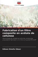 Fabrication d'un filtre composite en acétate de cellulose (French Edition) 620384991X Book Cover