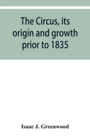 The Circus: Its Origin And Growth Prior To 1835 9353929903 Book Cover