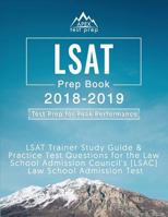 LSAT Prep Book 2018-2019: LSAT Trainer Study Guide & Practice Test Questions for the Law School Admission Council's (LSAC) Law School Admission Test 1628455179 Book Cover