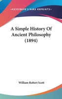 A Simple History Of Ancient Philosophy 9353298881 Book Cover