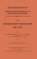 Die Physikalischen Eigenschaften Der Seen 3663030164 Book Cover
