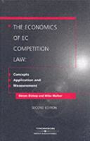 The Economics Of Ec Competition Law: Concepts, Application And Measurement 042183000X Book Cover