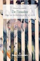 De l'insolite: Essai sur la littérature du XXe siècle (HR.SAVOIR LETTR) (French Edition) 2705681205 Book Cover