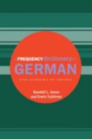 A Frequency Dictionary of German 0415316324 Book Cover