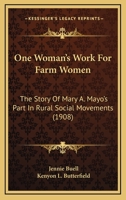 One Woman's Work for Farm Woman 1017919321 Book Cover