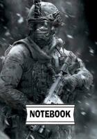 Notebook: Call of Duty : Journal Diary, 110 Lined pages, 7" x 10" 1983806862 Book Cover