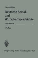 Deutsche Sozial- und Wirtschaftsgeschichte: Ein Überblick 3642861962 Book Cover