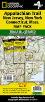 Appalachian Trail: New Jersey, New York, Connecticut, Massachusetts [Map Pack Bundle] 1566958407 Book Cover