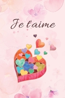 Je t'aime: Carnet d’Amour à Remplir pour Couple - Déclaration à compléter - Tickets à découper - Espace créatif pour les souvenirs - Cadeau Homme Femme Saint-Valentin (French Edition) 1660648432 Book Cover