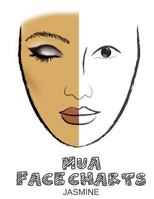 MUA Face Charts Jasmine 1983904775 Book Cover