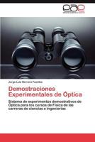 Demostraciones Experimentales de Óptica 3847367870 Book Cover