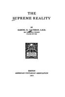 The Supreme Reality 1357016999 Book Cover