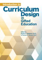 Introduction to Curriculum Design in Gifted Education 1618214799 Book Cover