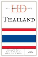 Historical Dictionary of Thailand 081087802X Book Cover