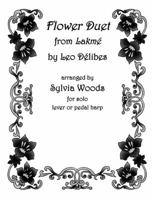 Flower Duet from Lakeme: Arranged for Solo Harp 0936661410 Book Cover