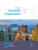 Journal of Scientific Exploration 36: 1 Spring 2022 B0B6L9GJXD Book Cover