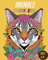 Animals coloring book B0CHL1C97S Book Cover